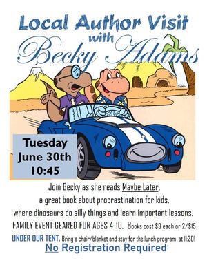 Local Author Visit w